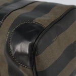 Fendi Vintage Pequin Boston Bag Coated Canvas Medium - image 10