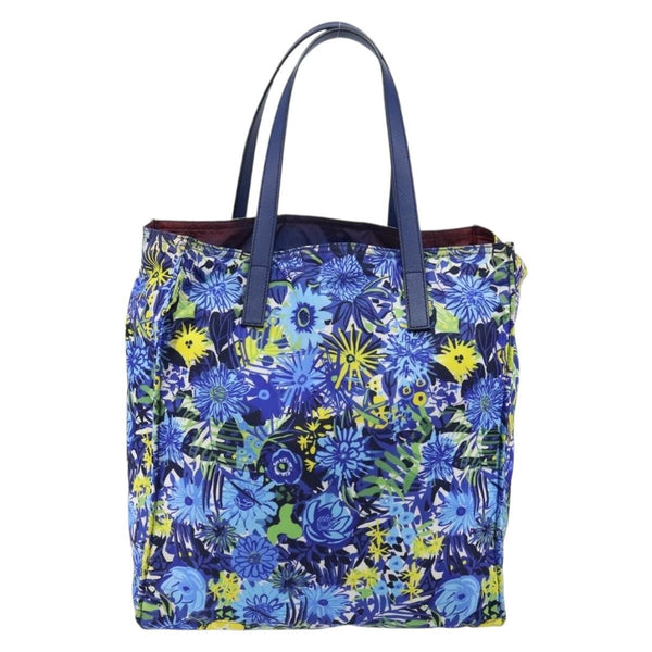 Prada Floreal Tote Printed Tessuto Large