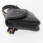 Chanel Chain Envelope Belt Bag Quilted Calfskin - image 4