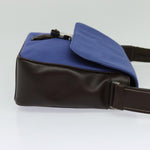 Prada Impunturato Buckle Flap Messenger Bag Canvas - image 4