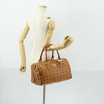 MCM Visetos logogramme Handbag Canvas and Leather - image 13
