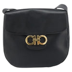 Salvatore Ferragamo Gancini Shoulder Bag Leather - image 1