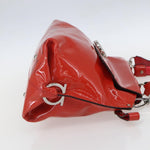 Salvatore Ferragamo Gancini handbag Patent leather - image 4