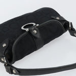 Salvatore Ferragamo Gancini Shoulder Bag Canvas - image 15