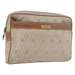 Christian Dior Vintage honeycomb clutch Canvas - image 12