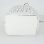 Louis Vuitton Flore Noe Handbag Perforated Leather - image 14