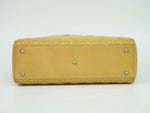 Christian Dior Vintage Lady Dior Bag Cannage Quilt Patent Medium - image 11