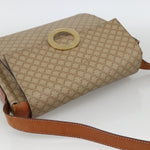 Celine Vintage Macadam Circle Logo Shoulder Bag Canvas and Leather - image 16