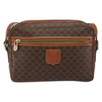 Celine Vintage Macadam Shoulder Bag Canvas and Leather - image 1
