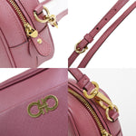 Salvatore Ferragamo Gancini Shoulder Bag Leather - image 10