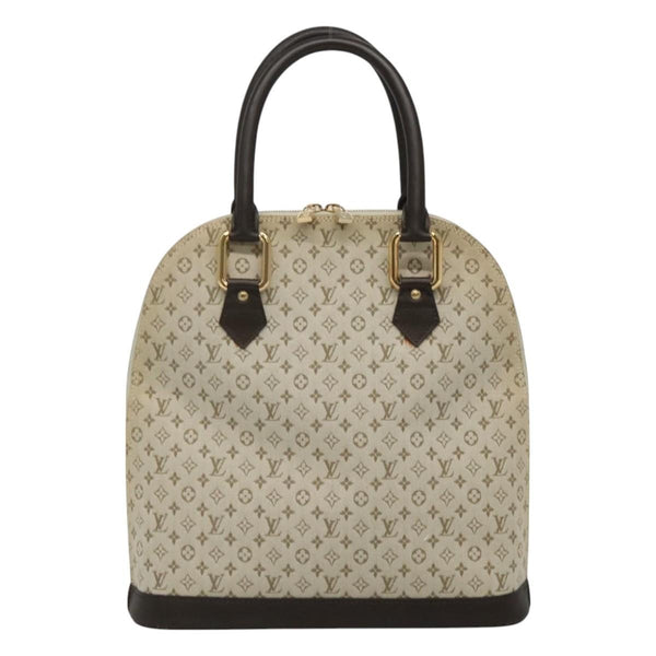 Louis Vuitton Alma Handbag Mini Lin Monogram