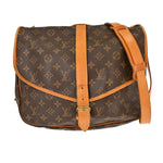 Louis Vuitton Saumur Handbag Monogram Canvas 35 - image 1