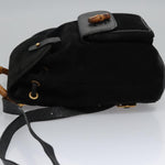 Gucci Gucci bamboo backpack daim mini - image 4