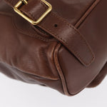 Gucci Vintage Bamboo Backpack Leather Mini - image 9