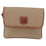 Celine Vintage Macadam Shoulder Bag Canvas and Leather - image 18