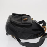 Gucci Vintage Bamboo Backpack Leather - image 3