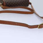 Celine Vintage Macadam Shoulder Bag Canvas and Leather - image 8