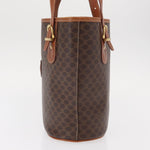 Celine Vintage Macadam Shoulder Bag Canvas and Leather - image 3