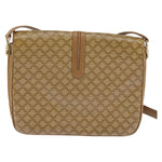 Celine Vintage Macadam Shoulder Bag Canvas and Leather - image 2
