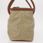 Celine Vintage Macadam Handbag Canvas and Leather - image 4