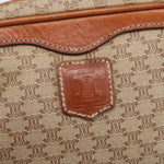 Celine Vintage Macadam Shoulder Bag Canvas and Leather - image 19