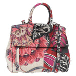 Salvatore Ferragamo Studio Satchel Printed Leather Small - image 18