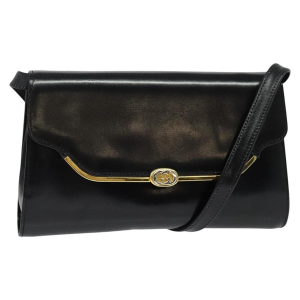 Gucci Vintage Shoulder Bag Leather - image 1