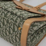 Christian Dior Vintage Trotter Double Pocket Tote Diorissimo Canvas Large - image 9