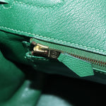 Hermes Birkin Handbag Green Togo with Gold Hardware 35 - image 13