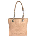 Chanel North South Deauville Tote Leather - image 1