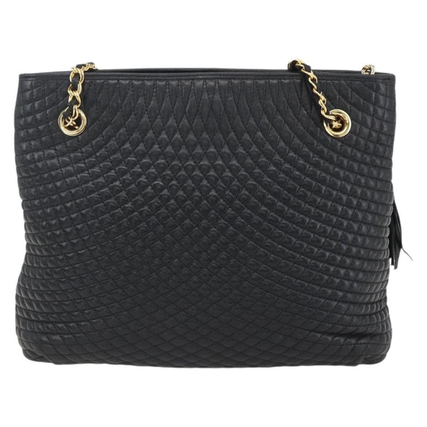 Bally Vintage Tote Bag Leather