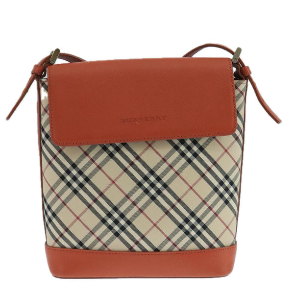 Burberry Nova check Shoulder bag Canvas and Leather - image 1