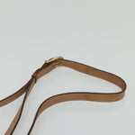 Celine Vintage Macadam Circle Logo Shoulder Bag Canvas and Leather - image 17