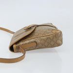 Celine Vintage Macadam Shoulder Bag Canvas and Leather - image 4
