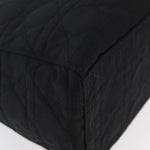 Christian Dior Vintage Lady Dior Bag Cannage Quilt Nylon Medium - image 9