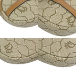 Christian Dior Honeycomb Zip Coin Purse Canvas and Leather - image 7