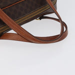 Celine Vintage Macadam Handbag Canvas and Leather - image 8