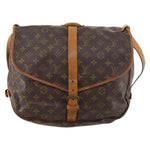 Louis Vuitton Saumur Handbag Monogram Canvas 35 - image 19