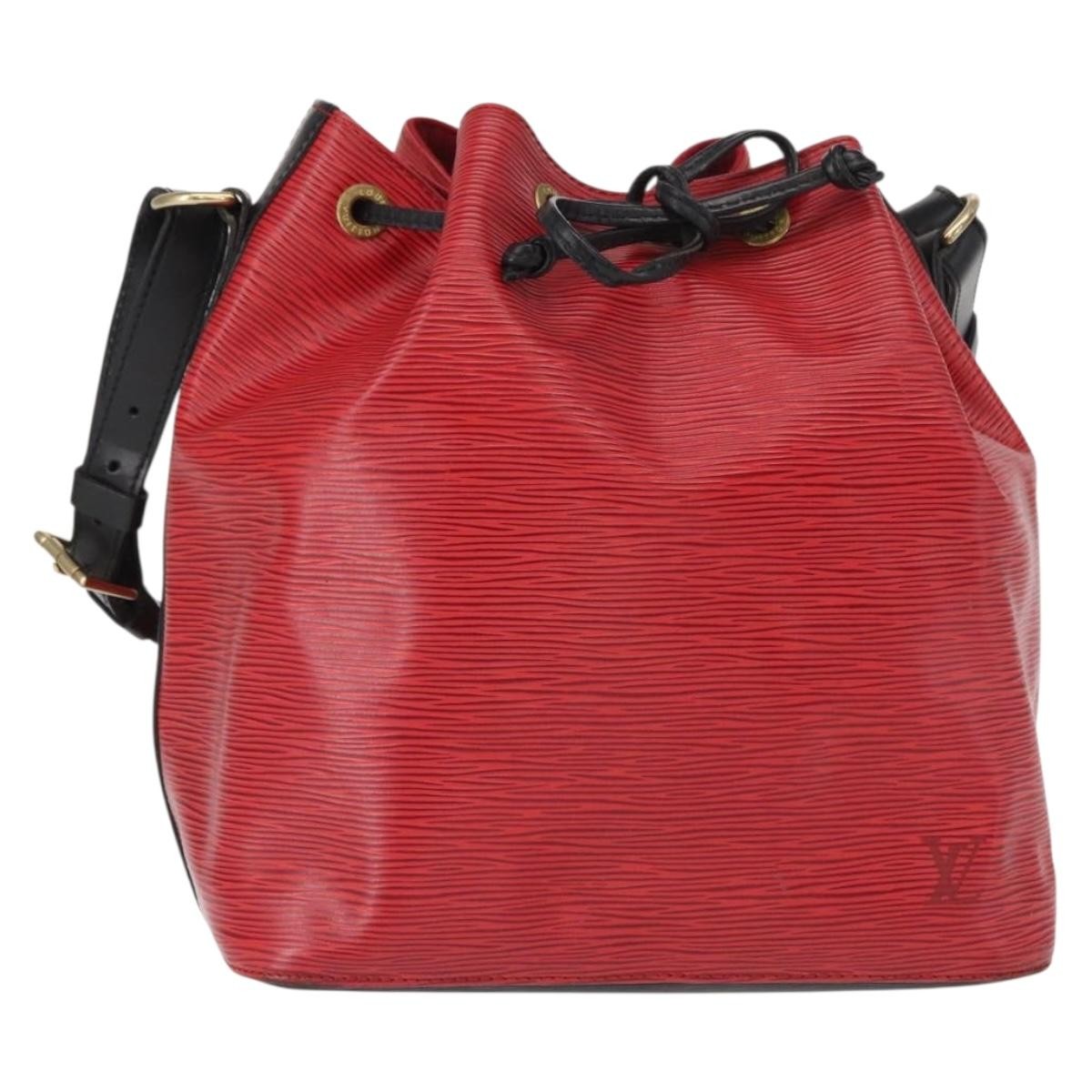 Louis Vuitton Bicolor Petit Noe Handbag Epi Leather - image 1