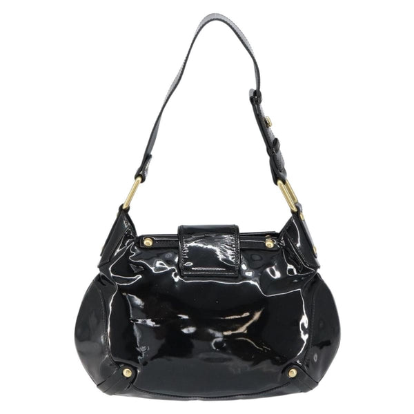 Salvatore Ferragamo Gancini Tote Patent leather