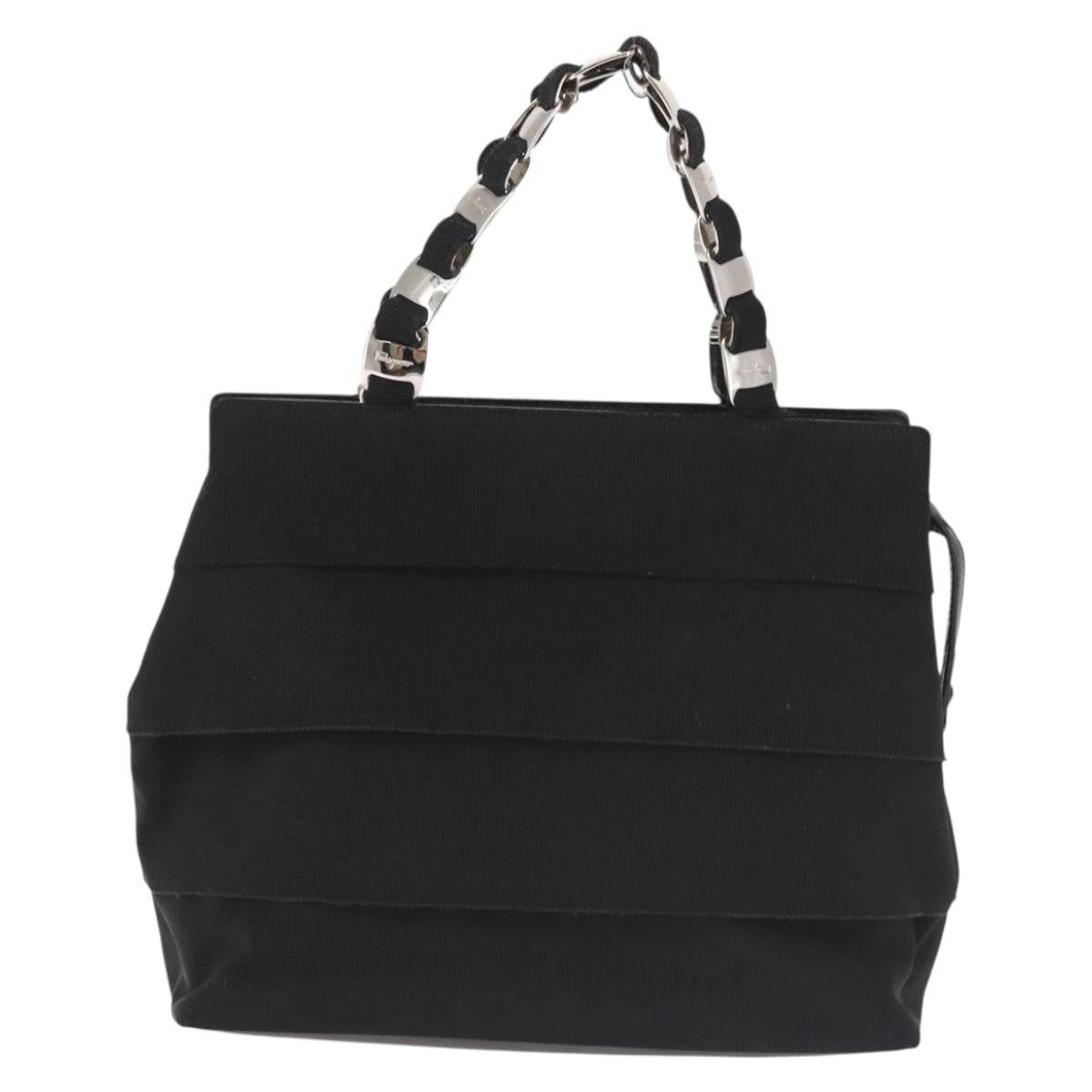 Salvatore Ferragamo Vala Handbag Canvas - image 1