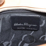 Salvatore Ferragamo Gancini Shoulder Bag Suede - image 6
