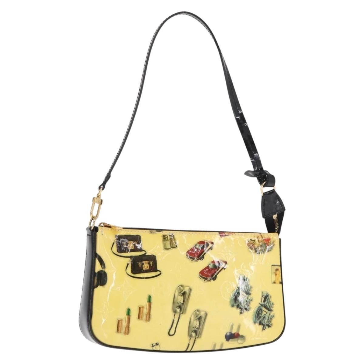 Louis Vuitton Pochette Accessoires NM Limited Edition Stickers Monogram Vernis - image 1