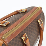Celine Vintage Macadam Boston bag Canvas and Leather - image 6