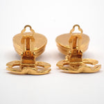 Chanel CC Teardrop Earrings Metal with Faux Pearl - image 12
