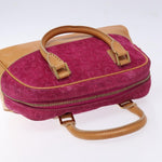 Celine Vintage Macadam Handbag C Macadam Suede - image 16