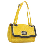 Chanel Two Tone Mademoiselle Lock Flap Bag Quilted Lambskin Large - image 19