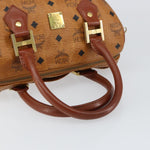 MCM Visetos logogramme Handbag Canvas and Leather - image 7