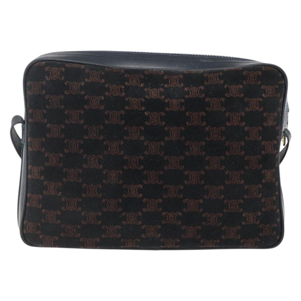 Celine C Macadam Shoulder bag Suede