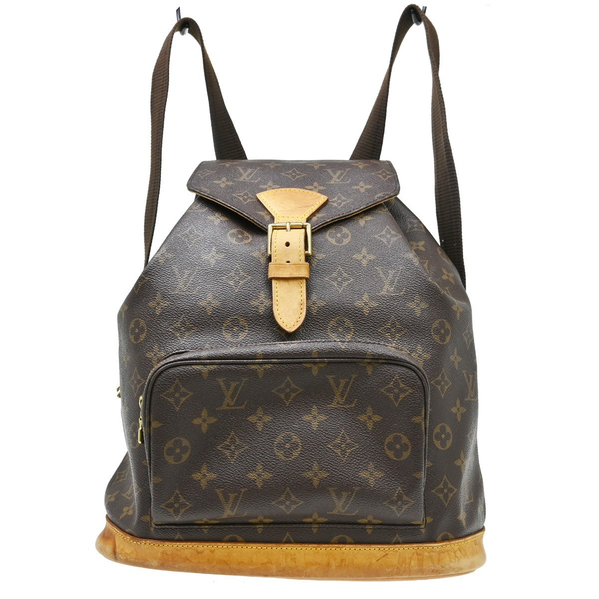 Louis Vuitton Vintage Montsouris Backpack Monogram Canvas GM - image 1